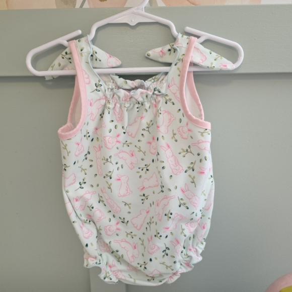 SweetHoney Other - Sweethoney 18 months (fits 18-24 ) bunny rabbit bubble romper spring easter
